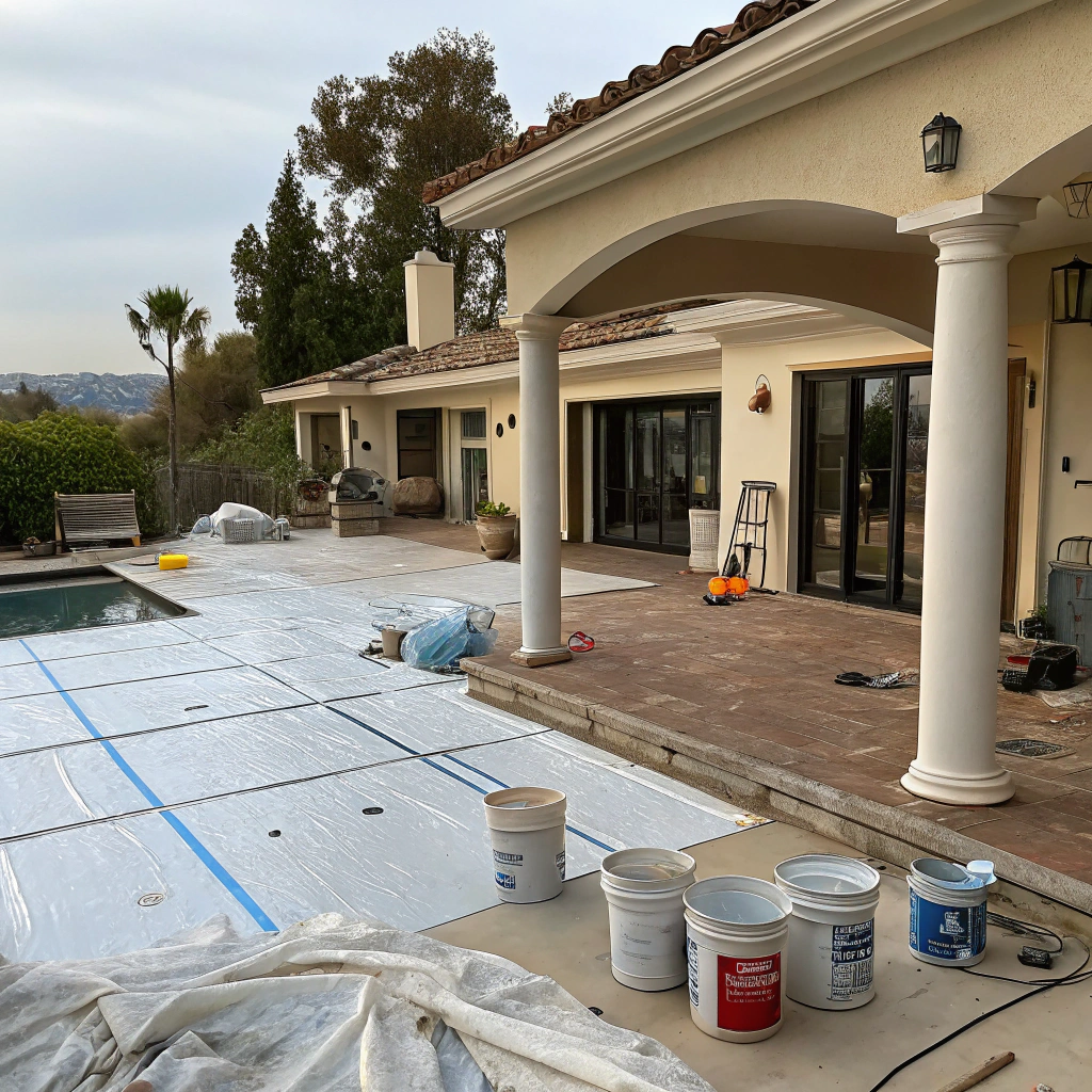 Pintura interior en San Ramón, Alajuela