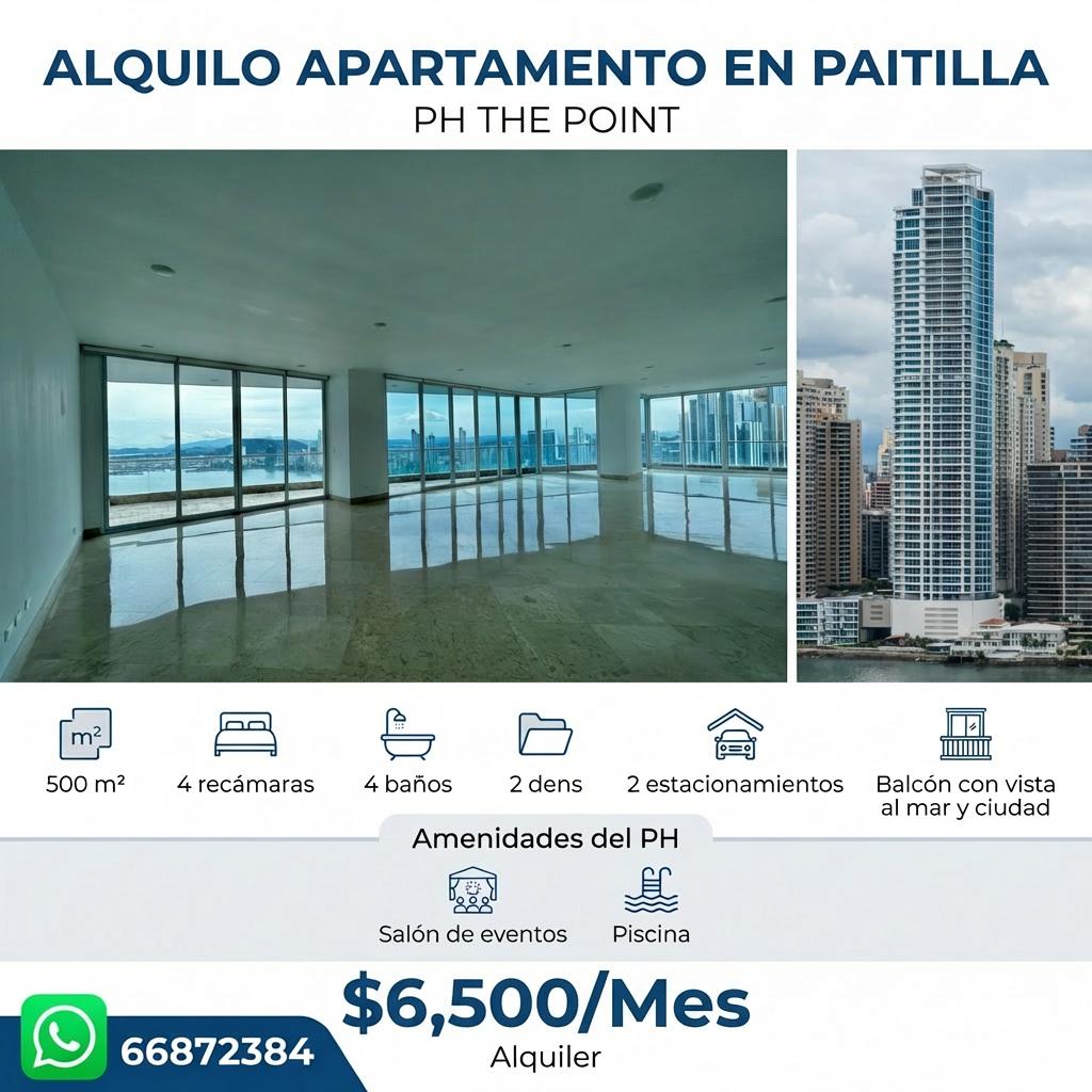 Propiedad en panamá, punta paitilla, ph point