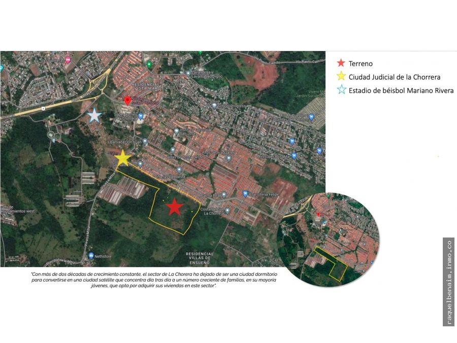 Land at La Chorrera
