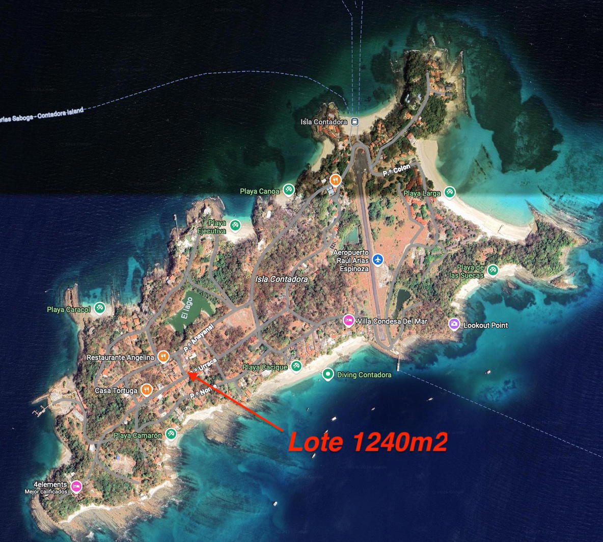 Property at isla contadora