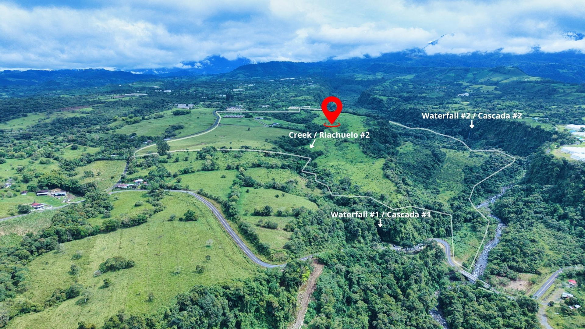 Propiedad en cordillera, boquerón