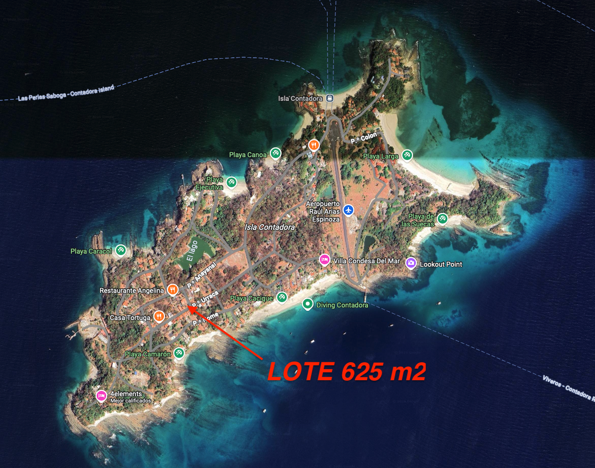 Propiedad en isla contadora